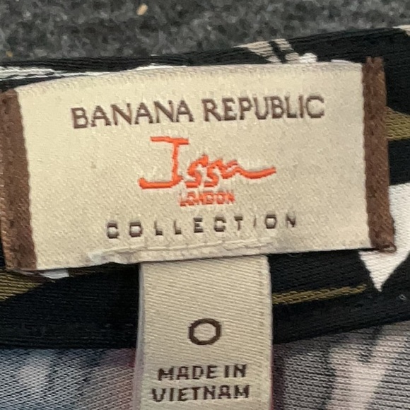 BANANA REPUBLIC Issa London Collection Zebra Kimono Dress Size 0 Limited Edition - Picture 6 of 8